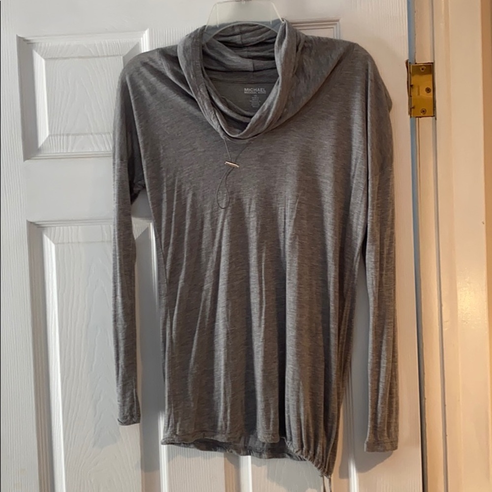 Lightweight loose neck Michael Kors long sleeve
